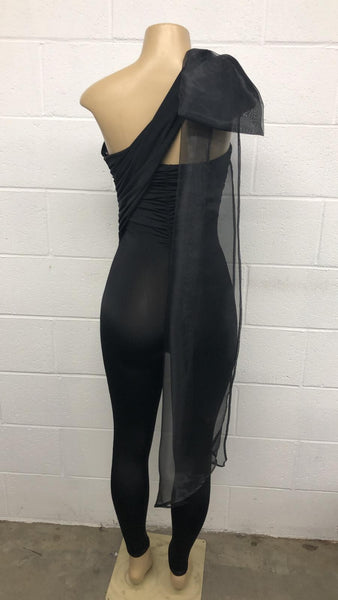 Oversize Bow/Ribbon Jumpsuit