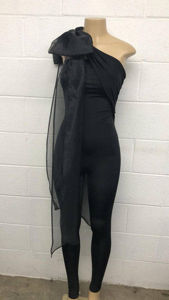 Oversize Bow/Ribbon Jumpsuit