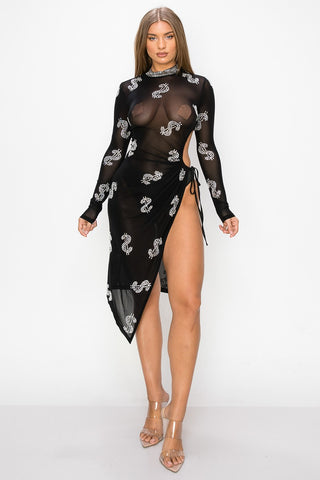 Tie Dollar$ign Dress
