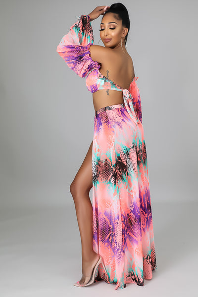 Beach Escape Skirt Set