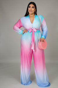 Where She Going Pant Set (Curvy)