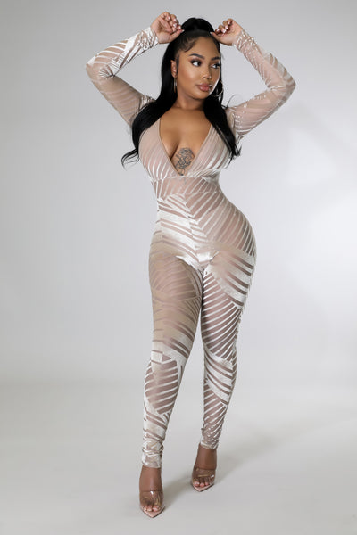 Lingering Kisses Jumpsuit