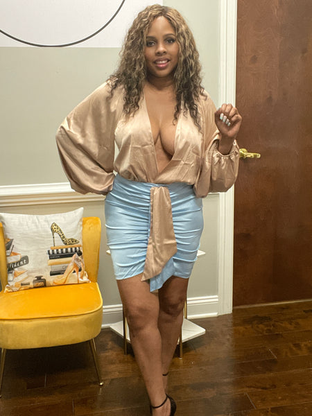 Flaunt It Babe Skirt Set
