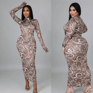 Swirls Dress