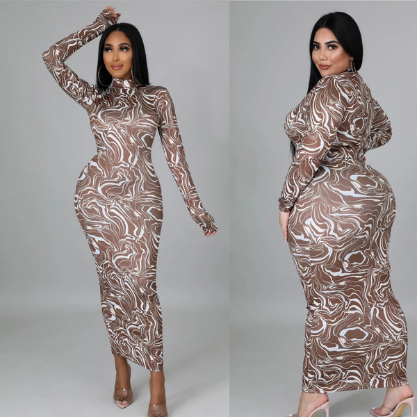 Swirls Dress