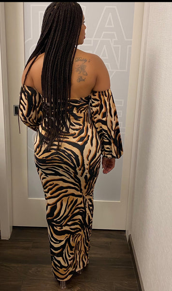 Tiger Stripes dress