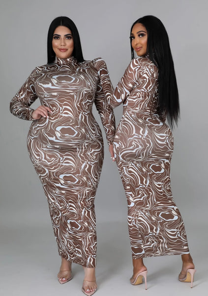 Swirls Dress
