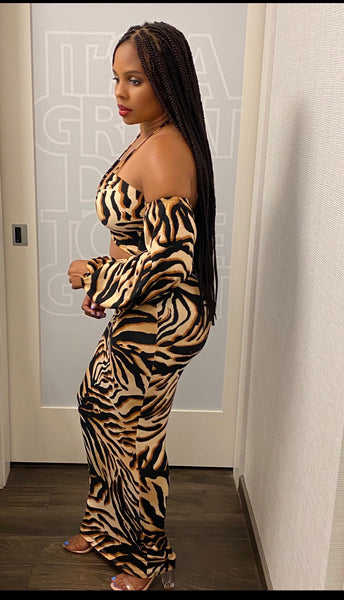 Tiger Stripes dress