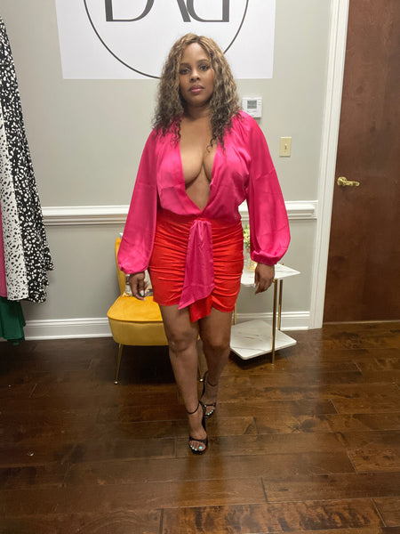 Flaunt It Babe Skirt Set